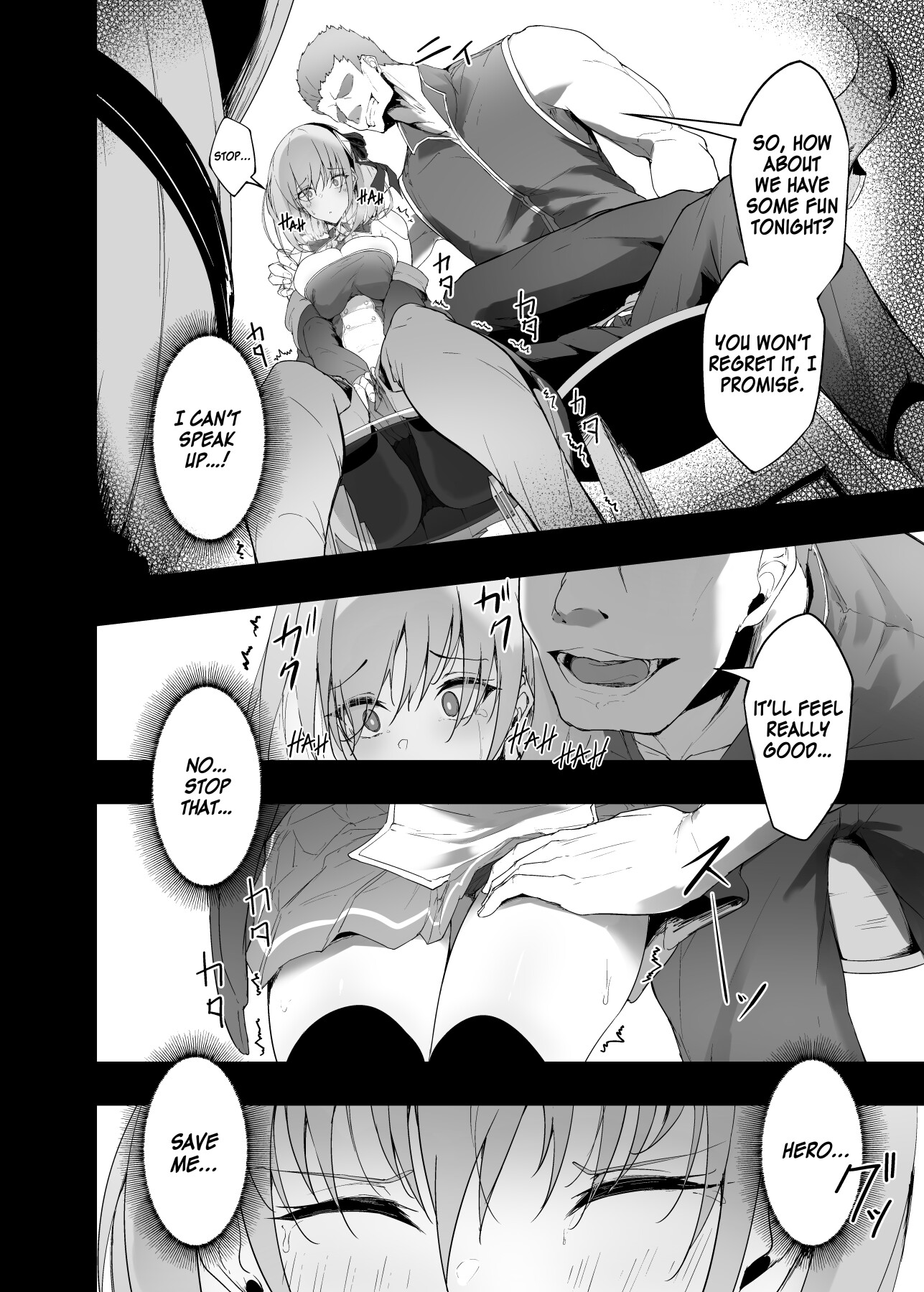 Hentai Manga Comic-The Hero's Girlfriend Gets NTR'd-Read-7